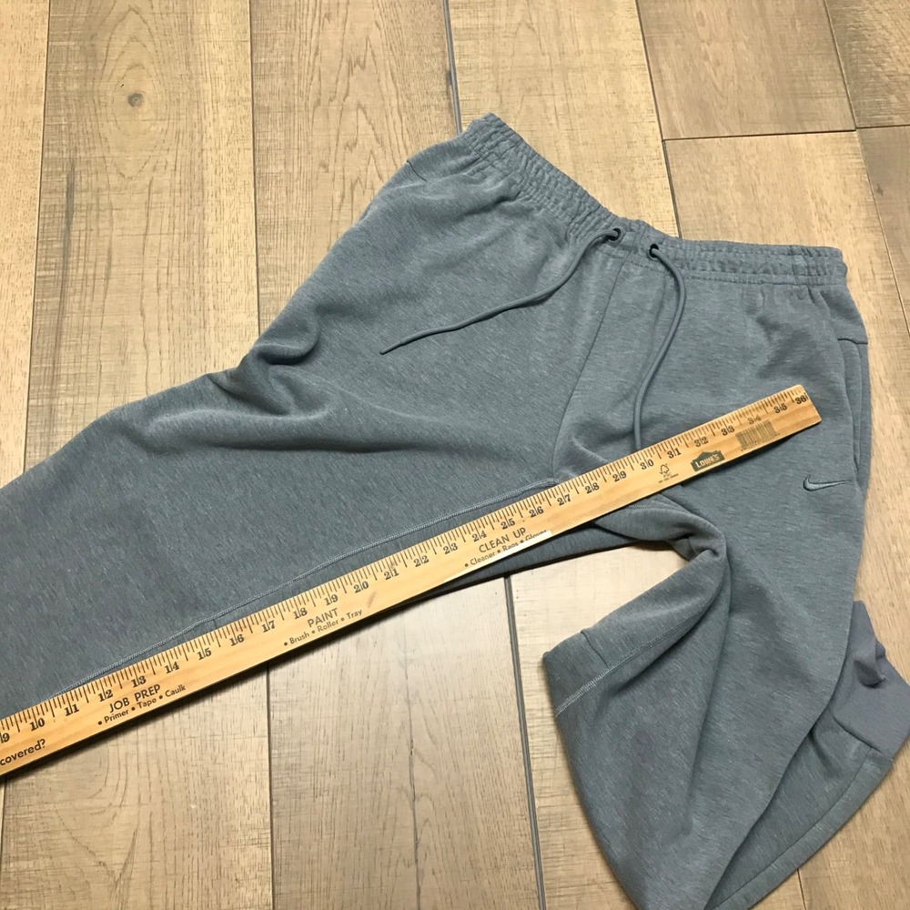 Nike Joggers Pants Mens Size M Gray Fleece Dri-Fit Gym Run Athletic Primary UV - Picture 11 of 12